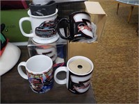 Racing coffee cups