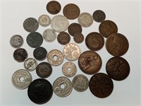 OF) Lot of older world coins