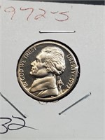 1972-S Proof Jefferson Nickel