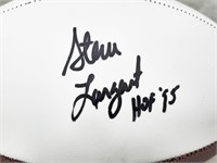 Steve Largent Autographed  Football  MCS