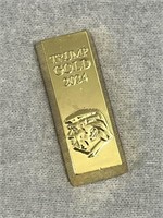 Collectible Trump Gold 2024 Bar