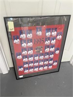 1995 Cardinals Framed Poster