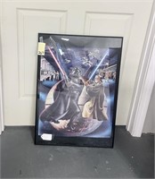 1978 Star Wars Framed Poster