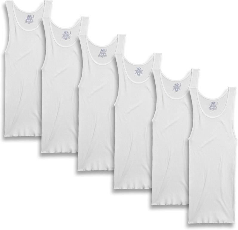 (U) Fruit of the Loom Mens Cotton Undershirts (Cre
