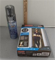 NEW - Magic Mesh screen door and Insect repellent