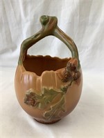 Weller Pottery Oak Leaf & Acorn G-1 Basket, 7