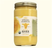 SPRING SUNRISE ORIGINAL GHEE ORGANIC BUTTER 16 FL