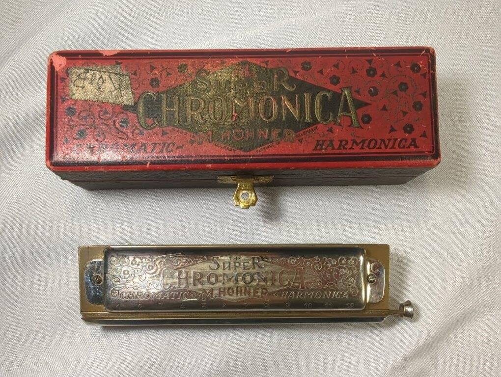 Vintage M. Honner Super Chromonica Harmonica