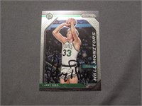 LARRY BIRD SIGNED SPORTS CARD WITH COA