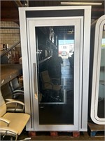 Modular Office Privacy Suite Smoked Glass Door