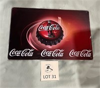 Coca-Cola Bottle Cap Sign