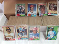 Topps Baseball partial set from 1981