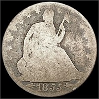 1955-O Arrows Seated Liberty Half Dollar NICELY