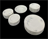 Czechoslovakia Dish Set Warranted Platinum 27 Pc