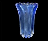 10 “ Blown Glass Murano Vase