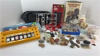 ROCK COLLECTION W/ BOOK & HOBBY CAR