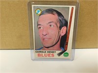 1969-70 OPC Camille Henry #17 Hockey Card