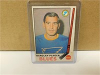 1969-70 OPC Barclay Plager #176 Hockey Card