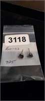 STERLING SILVER EARRINGS