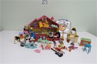 Toys w/ Vtg Furbys, Bratz, Playhouse & More