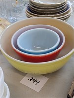 Pyrex Mixing Bowls