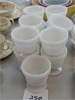Milk Glass Cups