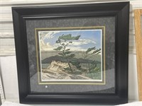 Framed Numbered Print by Group of Seven Artist