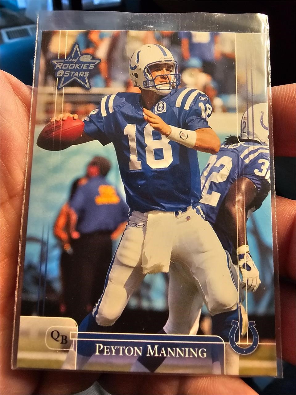 2002 leaf r&s peyton manning  # 39