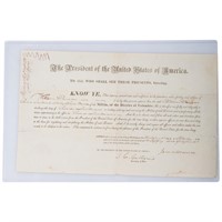 James Monroe signed military appointment