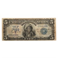 [US] $5 Silver Certificate, Series of 1899