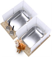 BriSunshine Stainless Steel Cat Litter Box 2