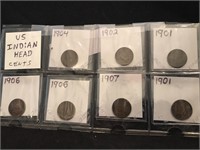 US INDIAN HEAD CENTS