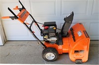 REMINGTON 24" GAS POWERED SNOW BLOWER W/ELECTRIC