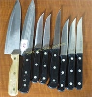 Assorted JA Henckels Knives
