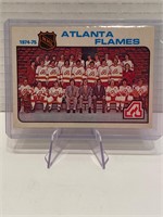 75/76 Atlanta Flames Team Checklist