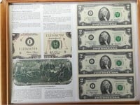 US Two Dollar Sheet (Partial) with Explanation