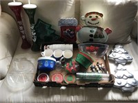 Large Christmas Kitchenware Lot- See all pics
