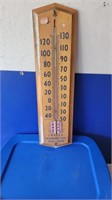 Large wood Taylor advertising thermometer