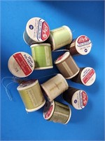 LOT OF VINTAGE LILY POLYESTER THREAD