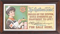 Centlivre Tonic Cardboard Litho Ad-Framed