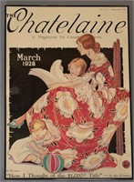 Large Frame Chatelaine Circa 1928 Poster