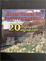 1974 Good Times in Country Music Vol. 8 Record