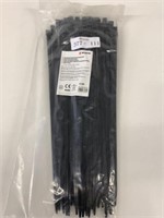 100 Heavy Duty Wurth 14.5" Black Cable Ties