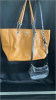 Coach handbags, two items in lot, not verified