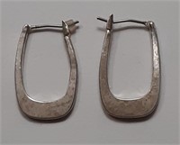 EARRINGS MARKED FOSSIL