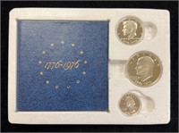 US Bicentennial Silver Proof Set in Box
