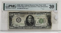 1934 $500 DOLLAR BILL NOTE