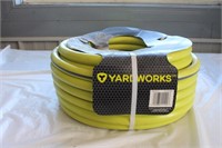 Yardworks medium duty PVC hose,75 feet, new