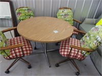 TABLE & 4 CHAIRS