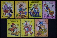 Disney Dominica Stamp Set; Postal History, Philate